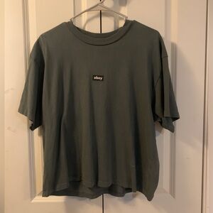 Obey Cropped T shirt